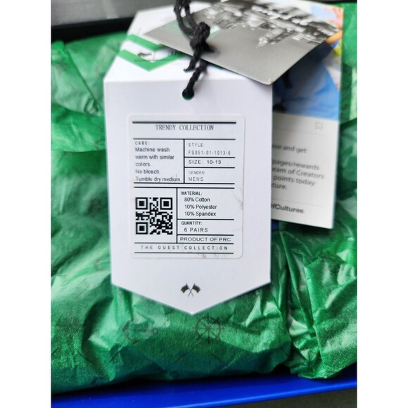 6 Pack Mens dress socks - Mio Marino~NEW IN BOX - Picture 9 of 9